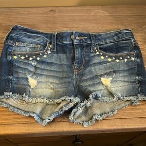 Express Denim Shorts Size 00